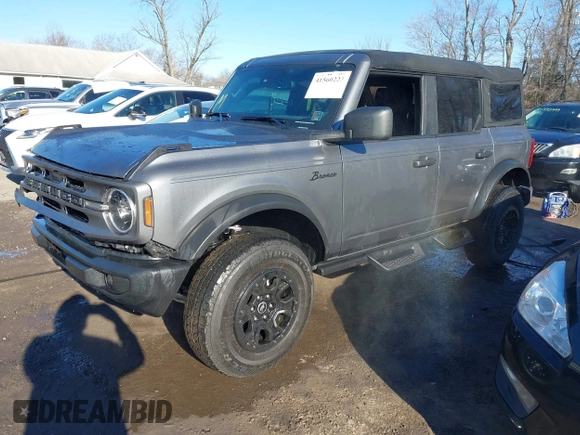 2024 Ford Bronco Big Bend z VIN 1FMDE7BH8RLA24276, wystawiony jako IAAI lot #41560223 z przebiegiem 17 330 mil mil oraz . Historia ofert i sprzedaży dostępna na DreamBid. Obrazek 2.