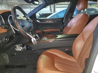 2019 Maserati Ghibli S Q4 GranLusso with VIN ZAM57YTL4K1322087, listed as a Copart auction lot 56145073 with 43,189 mi miles and Salvage Title. Bid and sale history available at carsss.com. Image 7.