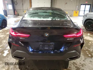 2022 BMW 8 Series 840i with VIN WBAGV4C08NCJ12339, listed as a Copart auction lot 86587434 with 35,106 mi miles and Salvage title. Bid and sale history available at DreamBid. Image 6.