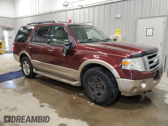 2013 Ford Expedition XLT with VIN 1FMJU1J53DEF00828, listed as a Copart auction lot 48494655 with 210,052 mi miles and Clean title. Bid and sale history available at DreamBid. Image 4.