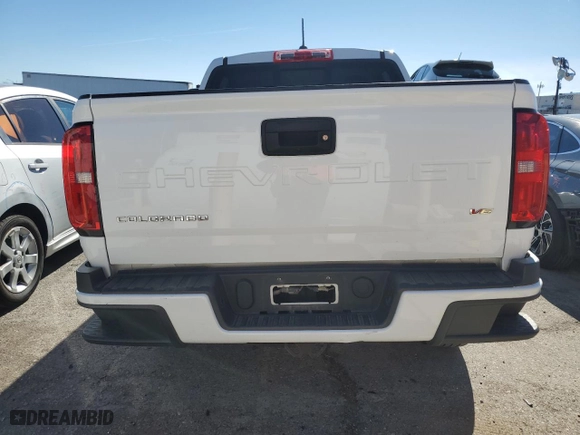 2022 Chevrolet Colorado 2WD LT with VIN 1GCGSCEN7N1247984, listed as a Copart auction lot 45985245 with 62,662 mi miles and Salvage Title. Bid and sale history available at carsss.com. Image 6.