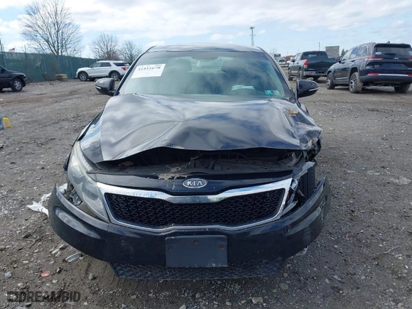 2012 Kia Optima LX with VIN 5XXGM4A7XCG017199, listed as a IAAI auction lot 41811678 with 168,691 mi miles. Bid and sale history available at carsss.com. Image 11.