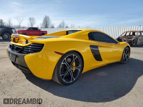2016 McLaren 650S z VIN SBM11FAA6GW006251, wystawiony jako Copart lot #52177065 z przebiegiem 14 614 mil mil oraz Tytuł czysty. Historia ofert i sprzedaży dostępna na DreamBid. Obrazek 3.