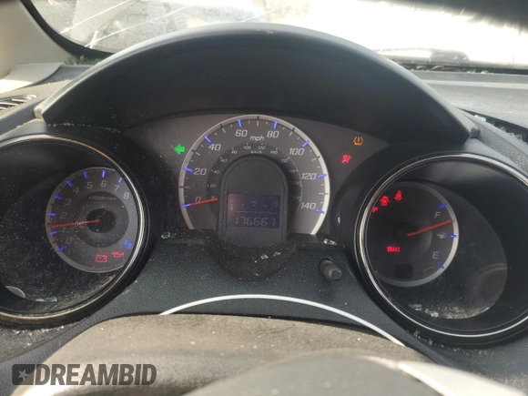 2013 Honda Fit Sport with VIN JHMGE8H57DC061007, listed as a Copart auction lot 52781015 with 176,667 mi miles and Clean Title. Bid and sale history available at carsss.com. Image 9.