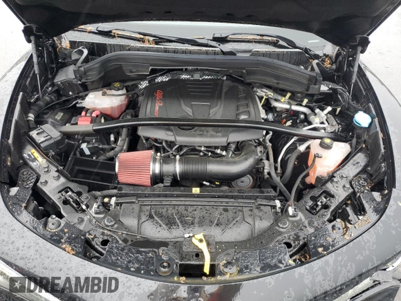 2020 Alfa Romeo Stelvio Ti z VIN ZASPAKBN9L7C94128, wystawiony jako Copart lot #56129775 z przebiegiem 54 042 mil mil oraz Szkody całkowita. Historia ofert i sprzedaży dostępna na DreamBid. Obrazek 12.