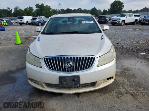 2013 Buick LaCrosse Leather with VIN 1G4GC5E37DF317309, listed as a Copart auction lot 61252545 with 199,316 mi miles and Salvage title. Bid and sale history available at DreamBid. Image 5.