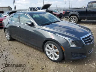 2014 Cadillac ATS Luxury RWD with VIN 1G6AB5RX4E0110961, listed as a Copart auction lot 50615165 with 80,089 mi miles and Salvage Title. Bid and sale history available at carsss.com. Image 4.