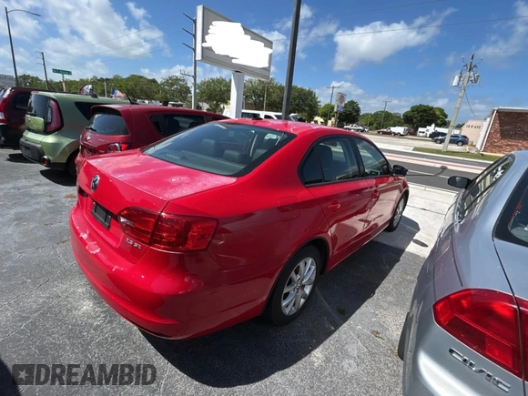 2012 Volkswagen Jetta Sedan SE w/Convenience PZEV with VIN 3VWDP7AJ2CM073110, listed as a Copart auction lot 52216135 with 135,408 mi miles and Clean Title. Bid and sale history available at carsss.com. Image 4.