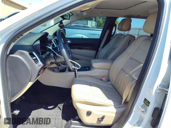2016 Dodge Durango Citadel Anodized Platinum with VIN 1C4SDJET8GC403562, listed as a Copart auction lot 53485744 with 140,731 mi miles and Salvage title. Bid and sale history available at DreamBid. Image 7.