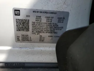 2023 Buick Encore GX Preferred z VIN KL4MMCSL5PB067961, wystawiony jako Copart lot #60265945 z przebiegiem 17 434 mil mil oraz Szkoda całkowita • Salvage title. Historia ofert i sprzedaży dostępna na DreamBid. Obrazek 13.