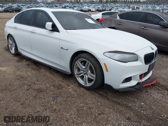 2013 BMW 5 Series 535i xDrive with VIN WBAFU7C53DDU75815, listed as a IAAI auction lot 41881724 with 46,242 mi miles and . Bid and sale history available at carsss.com. Image 1.
