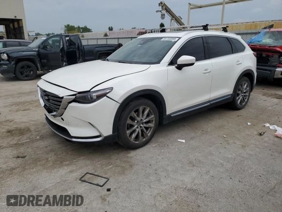 2016 Mazda CX-9 Grand Touring with VIN JM3TCBDY3G0117248, listed as a Copart auction lot 59703595 with 109,922 mi miles and Salvage title. Bid and sale history available at DreamBid. Image 1.