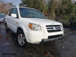 2007 Honda Pilot EX-L with VIN 5FNYF28527B015589, listed as a IAAI auction lot 41113153 with 352,772 mi miles. Bid and sale history available at carsss.com. Image 1.