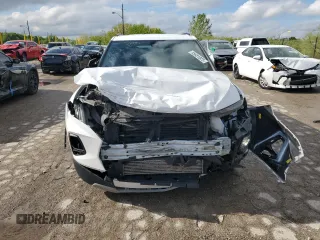 2022 Chevrolet Blazer LT with VIN 3GNKBCR44NS134043, listed as a Copart auction lot 55681025 with 61,590 mi miles and Salvage title. Bid and sale history available at DreamBid. Image 5.