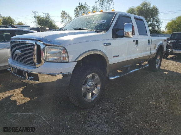 2006 Ford Super Duty F-250 XL with VIN 1FTSW21P16EC83843, listed as a Copart auction lot 72142244 with 204,182 mi miles and Salvage Title. Bid and sale history available at carsss.com. Image 1.