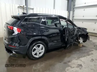 2018 GMC Terrain SLE with VIN 3GKALTEX3JL290777, listed as a Copart auction lot 46810135 with 52,437 mi miles and Salvage Title. Bid and sale history available at carsss.com. Image 3.