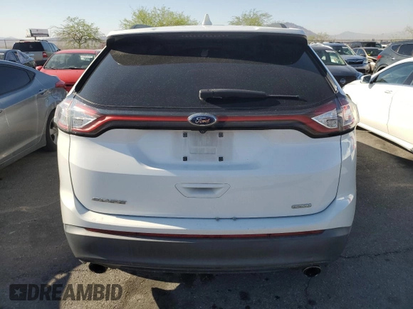 2016 Ford Edge SE с VIN 2FMPK3G9XGBB78663, выставлен на аукционе Copart как лот 57715695 с пробегом 71 746 миль миль и Списание • Salvage title. История ставок и продаж доступна на DreamBid. Изображение 6.