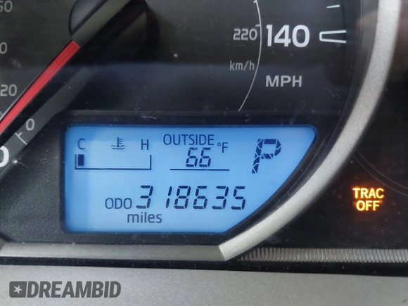 2014 Toyota RAV4 LE with VIN 2T3ZFREV1EW093290, listed as a IAAI auction lot 42343278 with 318,635 mi miles and . Bid and sale history available at DreamBid. Image 15.