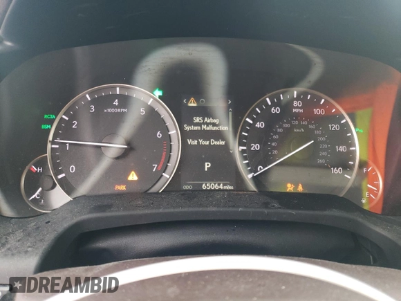 2017 Lexus RX 350 with VIN 2T2BZMCA4HC068695, listed as a Copart auction lot 47447635 with 65,064 mi miles and Salvage title. Bid and sale history available at DreamBid. Image 9.