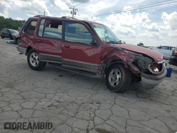 1996 Ford Explorer XL with VIN 1FMDU32X3TUC75095, listed as a Copart auction lot 61764285 with 185,220 mi miles and Clean title. Bid and sale history available at DreamBid. Image 4.