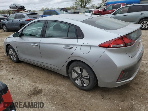 2022 Hyundai Ioniq Blue with VIN KMHC65LC0NU284899, listed as a Copart auction lot 51975395 with 96,100 mi miles and Salvage title. Bid and sale history available at DreamBid. Image 2.