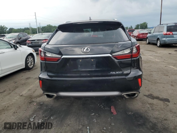 2017 Lexus RX 350 with VIN 2T2BZMCA6HC054393, listed as a Copart auction lot 64190335 with 132,271 mi miles and Clean title. Bid and sale history available at DreamBid. Image 6.