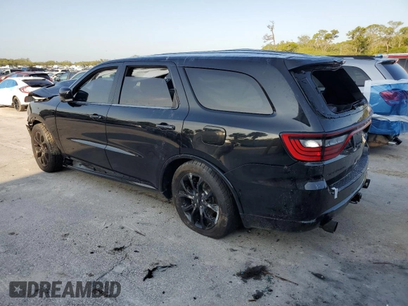 2019 Dodge Durango R/T with VIN 1C4SDHCT9KC604827, listed as a Copart auction lot 53370365 with 125,528 mi miles and Non repairable. Bid and sale history available at DreamBid. Image 2.