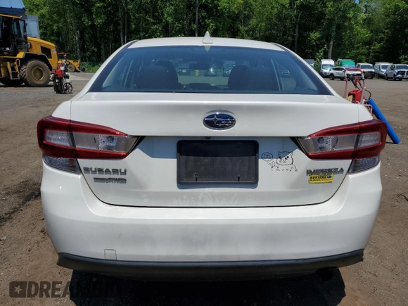 2020 Subaru Impreza Premium с VIN 4S3GKAD60L3611310, выставлен на аукционе Copart как лот 59339295 с пробегом 59 745 миль миль и Списание • Salvage title. История ставок и продаж доступна на DreamBid. Изображение 6.