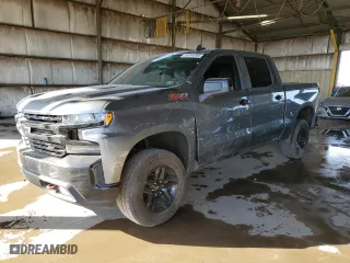 2019 Chevrolet Silverado 1500 LT Trail Boss with VIN 1GCPYFED4KZ273172, listed as a Copart auction lot 44144465 with 105,124 mi miles and Salvage Title. Bid and sale history available at carsss.com. Image 1.
