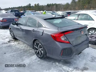 2017 Honda Civic Sedan Si with VIN 2HGFC1E50HH701190, listed as a IAAI auction lot 41623930 with 145,023 mi miles. Bid and sale history available at carsss.com. Image 3.
