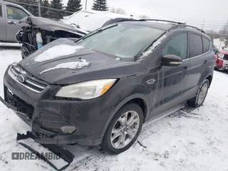 2013 Ford Escape SEL with VIN 1FMCU9H95DUB57946, listed as a IAAI auction lot 41416862 with 91,791 mi miles. Bid and sale history available at carsss.com. Image 2.