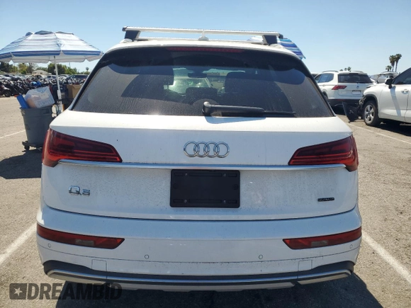 2021 Audi Q5 Premium z VIN WA1AAAFY3M2003693, wystawiony jako Copart lot #56363285 z przebiegiem 71 578 mil mil oraz Szkoda całkowita • Salvage title. Historia ofert i sprzedaży dostępna na DreamBid. Obrazek 6.