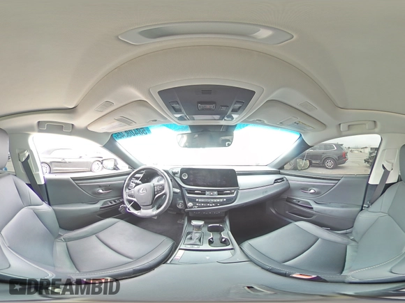 2024 Lexus ES 300h with VIN 58ADA1C17RU044547, listed as a Copart auction lot 58408345 with 39,568 mi miles and Salvage title. Bid and sale history available at DreamBid. Image 14.