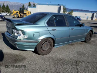 1997 BMW 3 Series 318iA with VIN WBACC0328VEK23640, listed as a Copart auction lot 88345505 with 202,044 mi miles and Salvage Title. Bid and sale history available at carsss.com. Image 3.