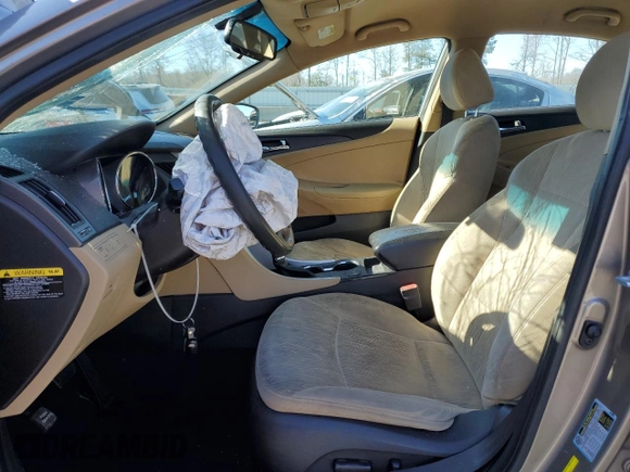 2014 Hyundai Sonata GLS with VIN 5NPEB4AC7EH945098, listed as a Copart auction lot 46287275 with Not Provided miles and Salvage Title. Bid and sale history available at carsss.com. Image 7.