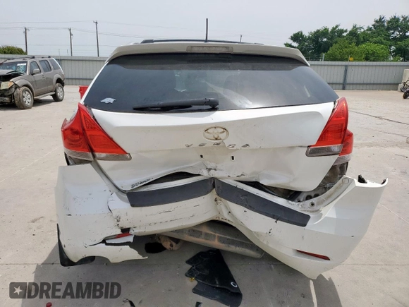 2009 Toyota Venza with VIN 4T3ZK11A39U005989, listed as a Copart auction lot 57128205 with 176,678 mi miles and Salvage title. Bid and sale history available at DreamBid. Image 6.