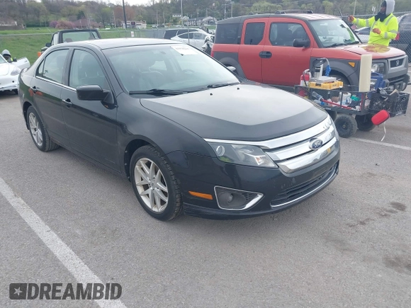 2011 Ford Fusion SEL with VIN 3FAHP0JG6BR331958, listed as a IAAI auction lot 41978266 with 158,982 mi miles. Bid and sale history available at carsss.com. Image 1.