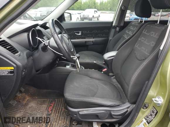 2012 Kia Soul + with VIN KNDJT2A63C7469119, listed as a Copart auction lot 54405585 with 153,432 mi miles and Salvage Title. Bid and sale history available at DreamBid. Image 7.