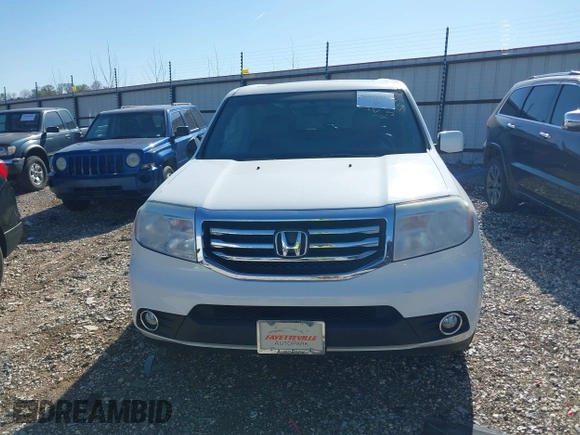 2013 Honda Pilot EX-L with VIN 5FNYF3H57DB022202, listed as a IAAI auction lot 42019419 with 137,680 mi miles and . Bid and sale history available at DreamBid. Image 12.