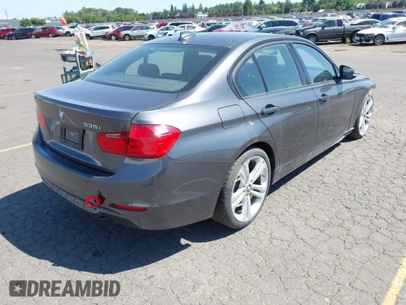 2012 BMW 3 Series 335i with VIN WBA3A9C5XCF077642, listed as a IAAI auction lot 42385611 with 119,251 mi miles and . Bid and sale history available at DreamBid. Image 4.