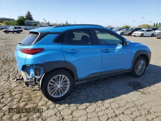 2020 Hyundai Kona SEL with VIN KM8K22AAXLU496164, listed as a Copart auction lot 53745405 with 39,887 mi miles and Salvage Title. Bid and sale history available at DreamBid. Image 3.