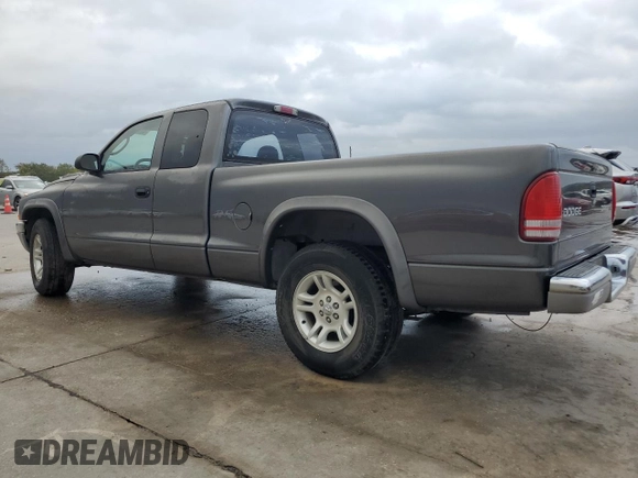 2003 Dodge Dakota SLT with VIN 1D7HL42X73S247297, listed as a Copart auction lot 80992814 with 0 mi miles and Salvage Title. Bid and sale history available at carsss.com. Image 2.