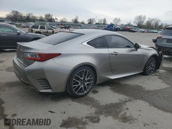 2016 Lexus RC 200t F Sport z VIN JTHHA5BCXG5002550, wystawiony jako Copart lot #48551625 z przebiegiem 89 857 mil mil oraz Szkoda całkowita • Salvage title. Historia ofert i sprzedaży dostępna na DreamBid. Obrazek 3.