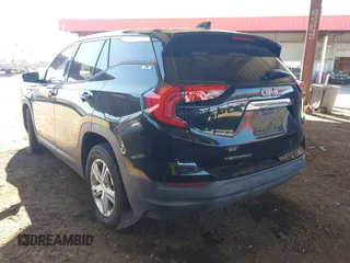 2019 GMC Terrain SLE with VIN 3GKALMEV1KL155433, listed as a IAAI auction lot 41831770 with 49,643 mi miles. Bid and sale history available at carsss.com. Image 3.