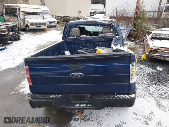 2010 Ford F-150 XL with VIN 1FTFW1EV7AFB50429, listed as a IAAI auction lot 40956419 with 1 mi miles. Bid and sale history available at carsss.com. Image 12.