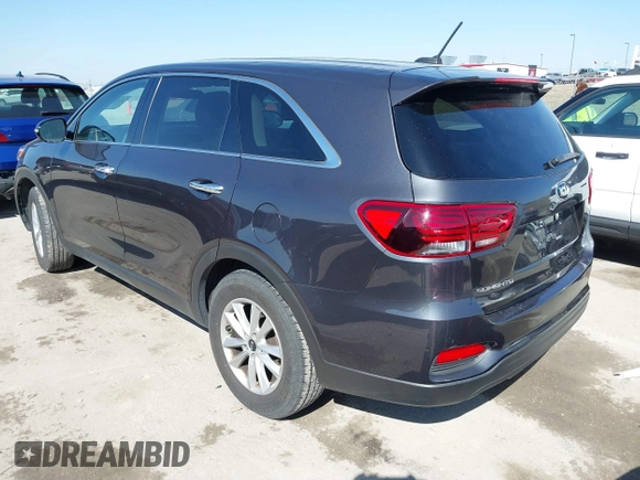 2019 Kia Sorento LX with VIN 5XYPG4A31KG547303, listed as a IAAI auction lot 41751159 with 65,468 mi miles. Bid and sale history available at carsss.com. Image 3.