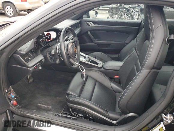 2021 Porsche 911 Carrera S with VIN WP0AB2A95MS222728, listed as a Copart auction lot 52555324 with 14,419 mi miles. Bid and sale history available at carsss.com. Image 7.
