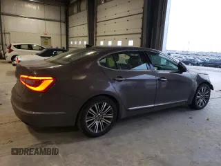 2014 Kia Cadenza Premium with VIN KNALN4D74E5141707, listed as a Copart auction lot 41341185 with 137,325 mi miles and Salvage Title. Bid and sale history available at carsss.com. Image 3.