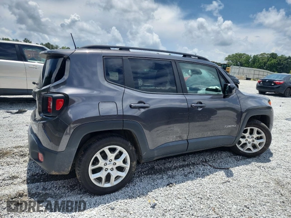 2018 Jeep Renegade Latitude z VIN ZACCJABB9JPJ32603, wystawiony jako Copart lot #61235035 z przebiegiem 69 397 mil mil oraz Szkoda całkowita • Salvage title. Historia ofert i sprzedaży dostępna na DreamBid. Obrazek 3.