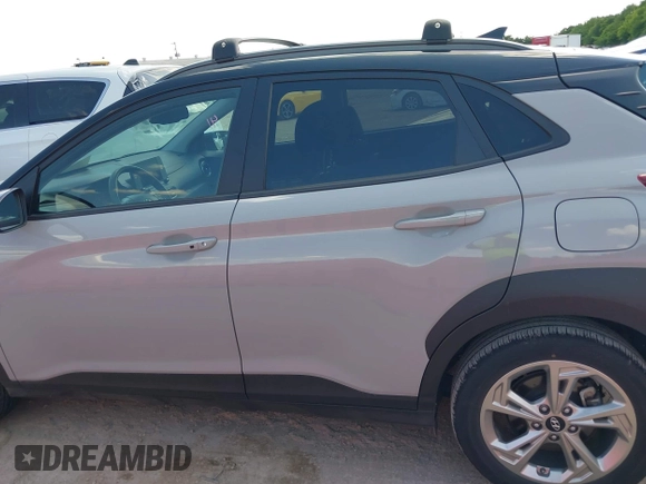 2023 Hyundai Kona SEL with VIN KM8K6CAB4PU008576, listed as a IAAI auction lot 42238107 with 40,248 mi miles and . Bid and sale history available at DreamBid. Image 14.